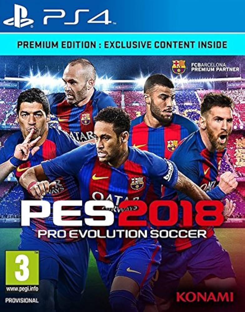 Pro Evolution Soccer 2018 - Premium Edition (PS4) : Amazon